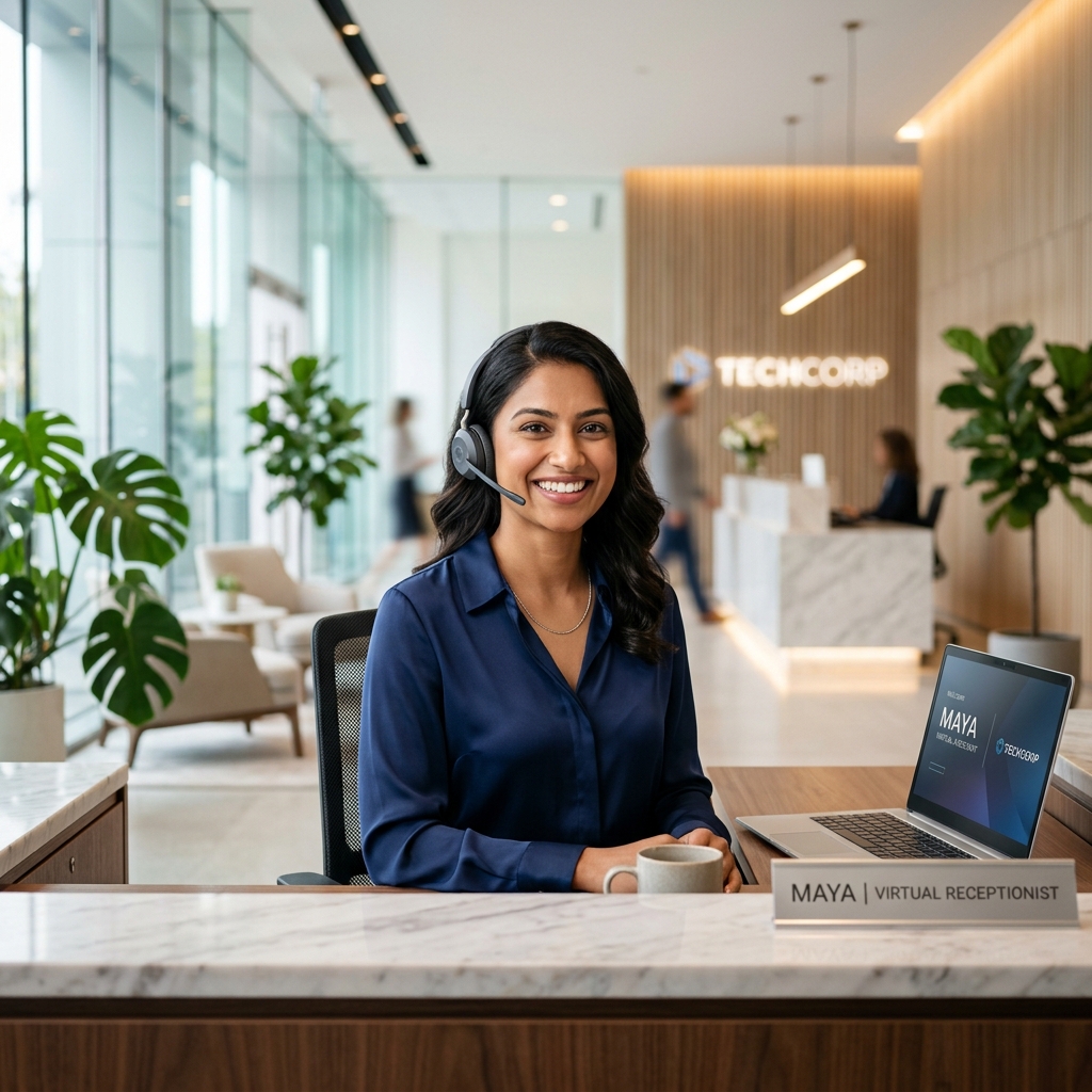 Maya, virtual receptionist